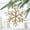 Gold, variant on Hmgxay Wrought Iron Snowflake Ornament, Three-Dimensional Champagne Snowflake Decoration, Festive Tree Pendant, Elegant Holiday Decor(Silver)