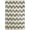 Grey Lines, variant on Moretti Reserve Shag Area Rug 5993E Grey Banded Rows 6' 7" x  9' 6" Rectangle