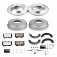 thumbnail image 3 of PowerStop Front and Rear Z36 Truck & Tow Brake Pad Rotor Drum and Shoe Kit Fits: TOYOTA Select Models K15099DK-36, 3 of 10