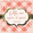 thumbnail image 2 of Hogan, Melody 26x26 Gold Ornate Wood Framed with Double Matting Museum Art Print Titled - Kiss Me Again, 2 of 4