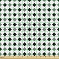 thumbnail image 2 of Ambesonne Black and White Fabric by the Yard Upholstery, Diagonal Art Square, 3 Yards, Grey, 2 of 5