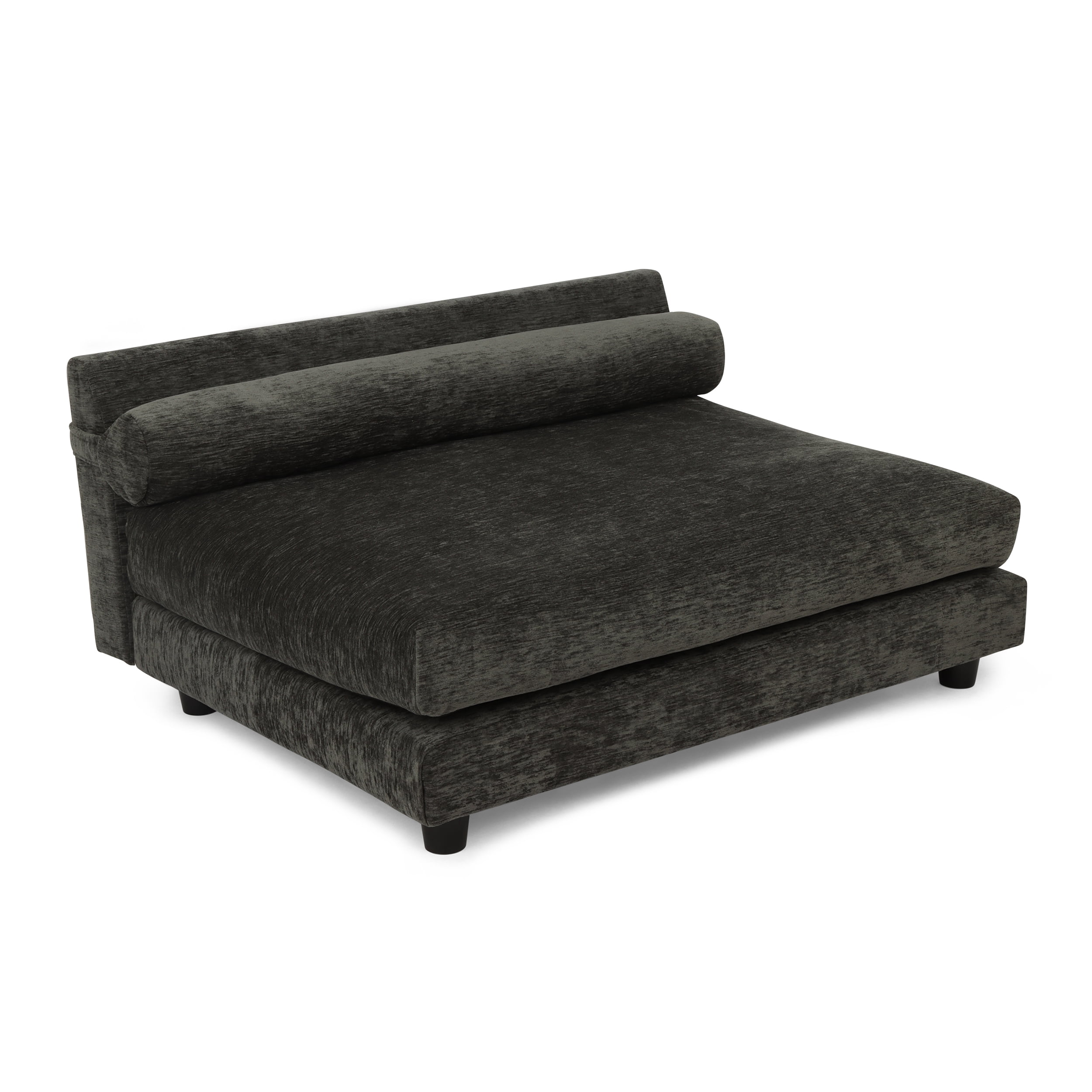 Club Nine Pets Roma Orthopedic Dog Bed, Elevated, Medium, Charcoal.
