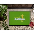 thumbnail image 3 of Id rather be Golfing Man on Green Doormat 24x36, 3 of 4