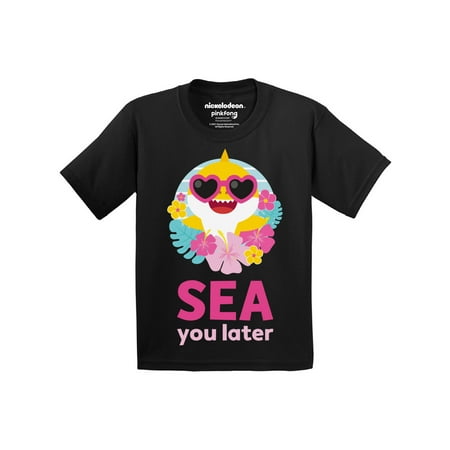 

Baby Shark Hawaii Mood Shirt for Baby Girls Boys 1 2 Years Old 6 18 Months - Baby Shark Sea You Later T-shirt