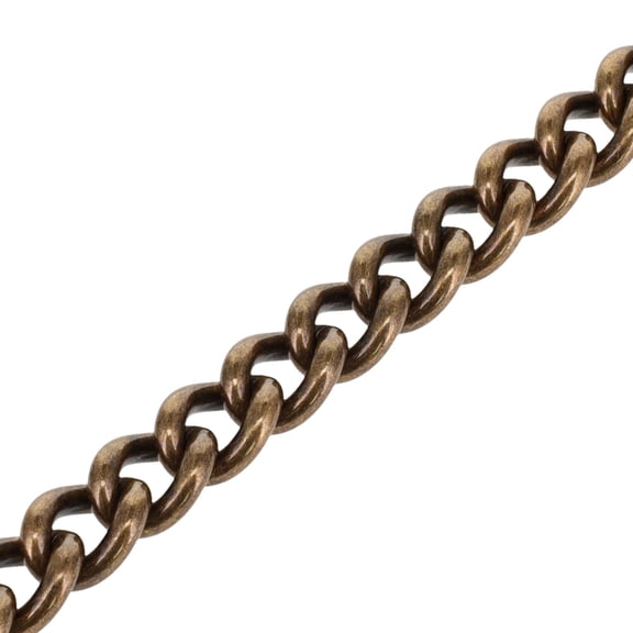 B8835 Antique Brass, Round Chain, Solid Brass-LL (36" length)