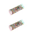 thumbnail image 3 of Vogacara Paquete de 1000 rebanadas de uñas de arcilla polimérica, pegatinas para manualidades, decoración de uñas, suministros de Type1 NO1, 3 of 6
