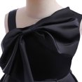 thumbnail image 3 of LYMAYTER Flower Girl Bowknot Princess Dress Kids Baby Halter Pageant Dresses for 2-10 Years Toddler Solid Color Party Gown, 3 of 8