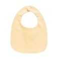 thumbnail image 1 of Babero transpirable ajustable con broches, suave y absorbente para la dentición de niños y niñas. Amarillo, 1 of 9