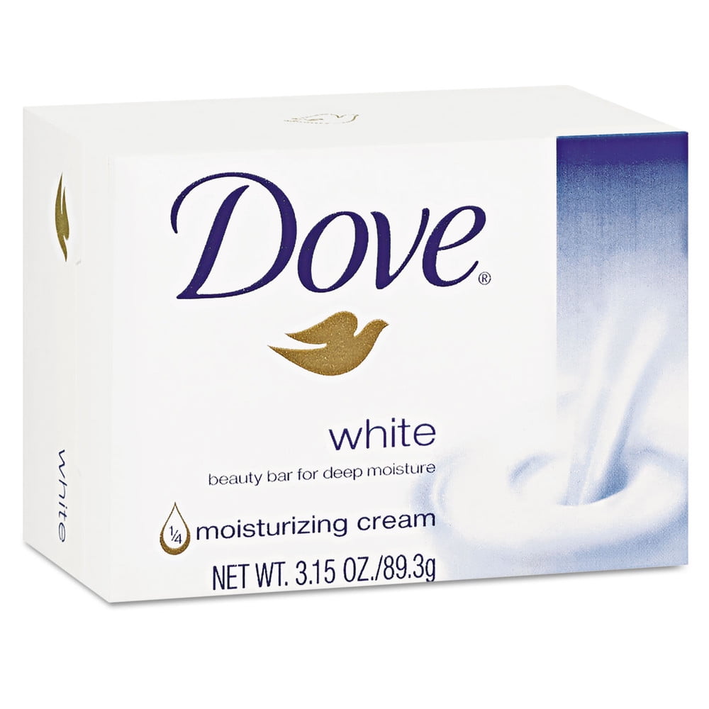 Dove CB614243 Moisturizing Bar Soap, Pleasant Scent, 3.15oz, 48/carton