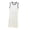 White, variant on Sleepwear Dress for Women’s Sleeveless Nightgown Round Neck Polka Dot Soft Nightdress Loose Breathable Home Sleepshirt Loungewear Pinks L
