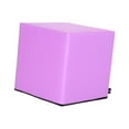 thumbnail image 2 of Taburete de cubo de yoga cuadrado otomano, reposapiés para yoga, asiento para el hogar y Pilates Púrpura, 2 of 9