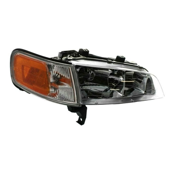 KAIHUIXING for Honda for Accord 1994-1997 Right Side Headlight Lamp Clear Lens w/ bulbs