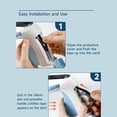 thumbnail image 6 of 5IN Handheld Embossing Label Maker Machine Manual Rotary Label Printer with Waterproof Embossed Tape Portable Hand Labeler for Home Kitchen Office School Storage Organization,Green, 6 of 8