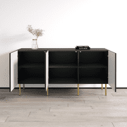 Meble Furniture Cambridge Sideboard Black
