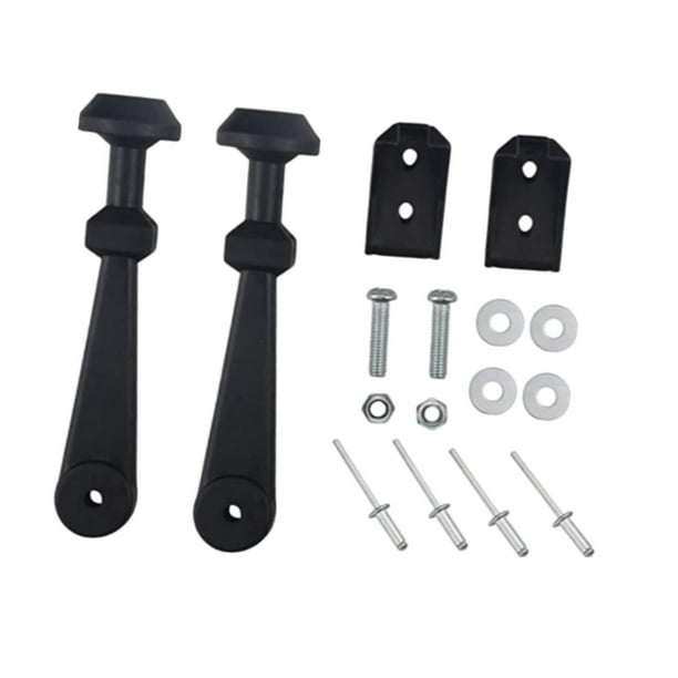 Kit de pestillo de capó,622304 Kit de pestillo de capó Kit de correa de capó de repuesto,Kit de cierre de panel de correa de capó Accesorios para motos de nieve,Mantenimiento de las correas