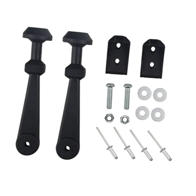 Kit de pestillo de capó,622304 Kit de pestillo de capó Kit de correa de capó de repuesto,Kit de cierre de panel de correa de capó Accesorios para motos de nieve,Mantenimiento de las correas