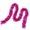 LLNew--Purple, variant on Shiny Christmas Tinsel Strip Set - Multi-Scene Store & Hotel Decor, DIY & Festive Atmosphere Decoration Strip