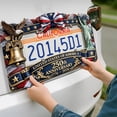 thumbnail image 5 of 250th Anniversary Commemorative License Plate Frame, United States 250 Year American Car Plate Frame, License Plate Holder, 1776-2026 USA Flag License, Patriotic Decoration Gifts for Car Lovers, 5 of 9