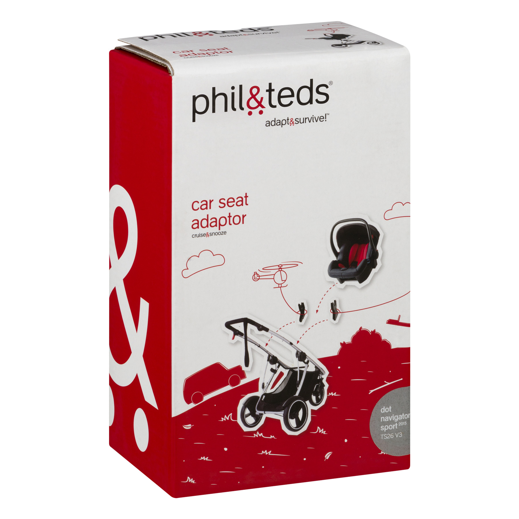 phil and ted car seat adaptors
