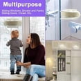 thumbnail image 4 of 3 Pcs Baby Proof Sliding Door Lock, Child Safety Sliding Door Lock for Windows, Sliding Glass Doors, Patio, Closet, Shutter, Gray, 4 of 5