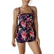 thumbnail image 1 of Tankini Traje De Baño Correas Ajustables Almohadillas Incorporadas En El Pecho Estampado Floral Traje De Baño De Mujer con Pantalones Cortos para Fiesta En La Playa Rojo S, 1 of 7