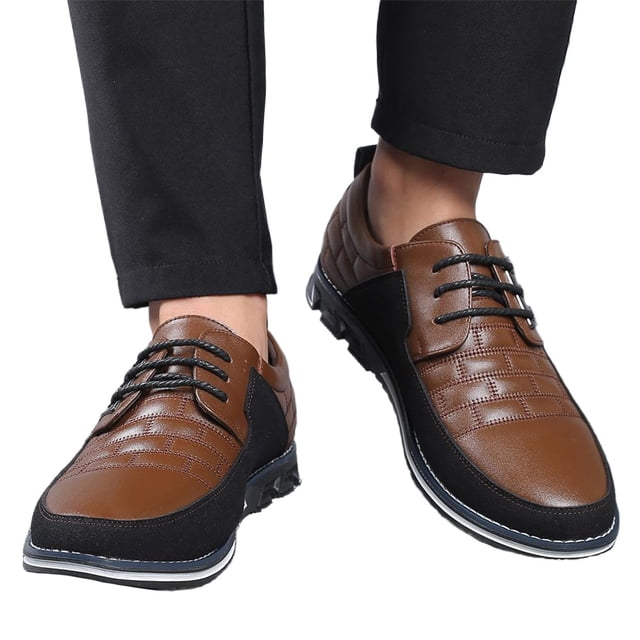 Zapatos Casual Vestir para Hombres Cuero PU Transpirable Negocios Bodas
