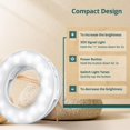 thumbnail image 4 of ATUMTEK Selfie Ring Light for Phone with 3 Light Temperatures, Portable Rechargeable Clip-on Ring Light with 48 LEDs for Mobile, Laptop, Zoom Meeting, Makes up, Video Calls, Streaming, Selfies, 4 of 5