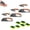 3 Set, variant on Premium Hand-Forged Chef's Knife & Cleaver Set, Hand Forged Kitchen Knife, For Meat, Vegetables, Fruits, Pizza (3 Set)