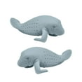 thumbnail image 1 of Ensemble de Passoires en Silicone pour Infuseurs de Thé en Vrac, Sachets de Thé Réutilisables, Design Floral, Accessoire de Cuisine pour Amateurs de Thé, 2 Pcs, 1 of 5