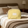 thumbnail image 4 of Linnome Luggage Packing Storage Bag Multi Purpose Travel Sundry Organizer Pouch for Toiletry Accessory Garment Separate Storage, 4 of 6
