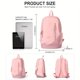 thumbnail image 1 of Stylish Color Block Preppy School Backpack - Perfect For Students, Teens & Girls On The Go!, 1 of 5