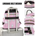 thumbnail image 3 of FORMRS Mini Backpack Purse for Women Quilted Travel Daypack Casual Shoulder Bag, Ice Cream Rainbow Pattern, 3 of 7