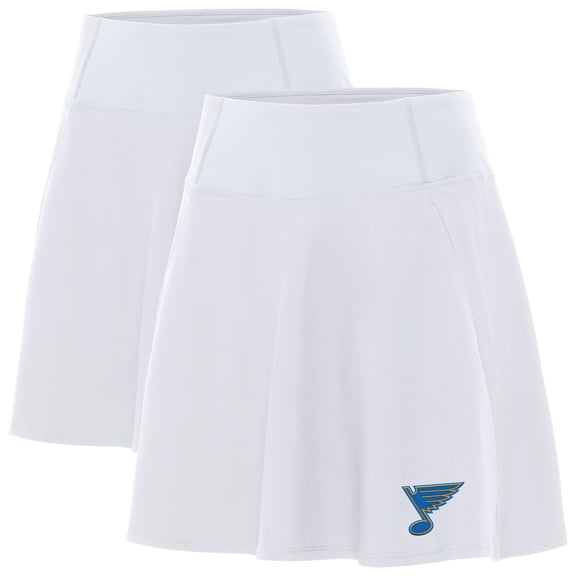 Women's Antigua White St. Louis Blues Chip Skort