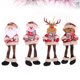 thumbnail image 5 of 4 Uds decoraciones colgantes de Navidad adorables colgantes de muñecos Adornos de árbol de Navidad decoraciones de fiesta en casa y oficina, 5 of 6