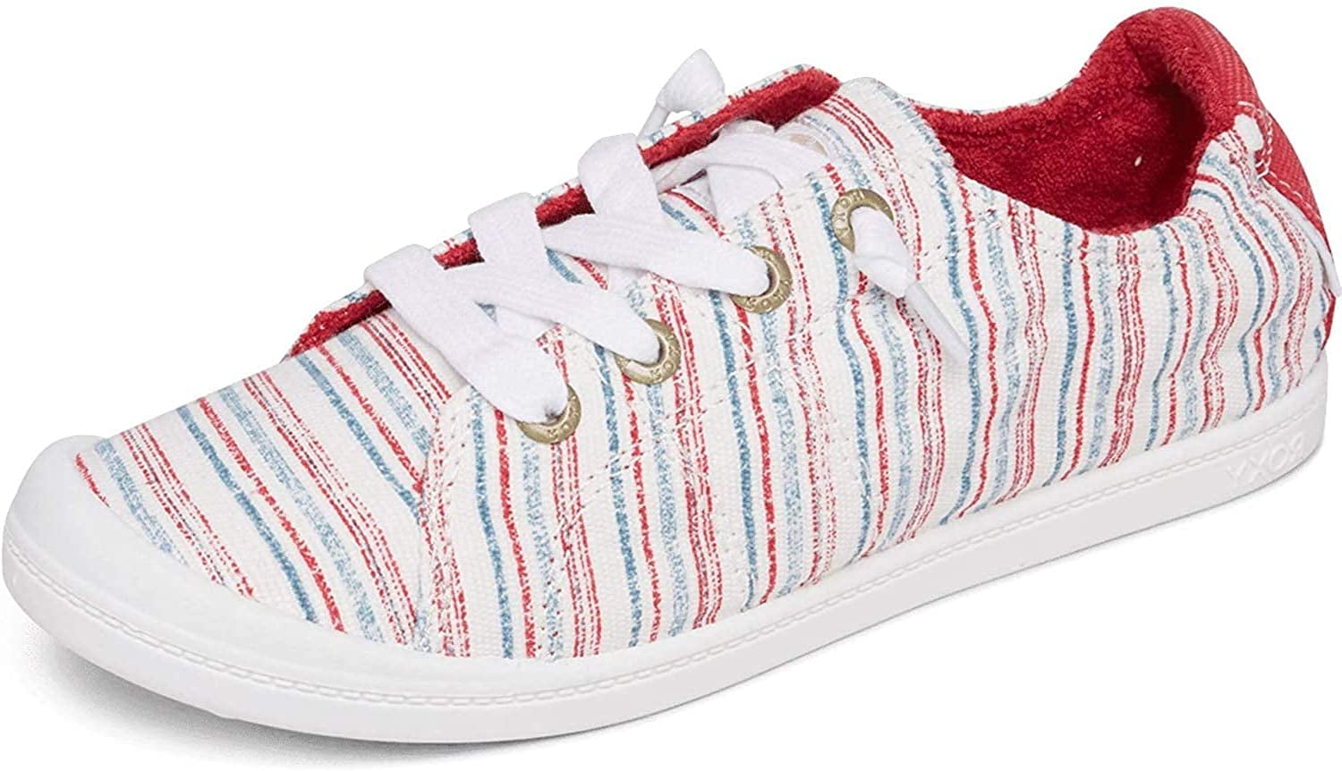 Shoe Sneaker, White/Biking RED 