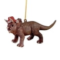 thumbnail image 4 of Colgante de decoración navideña de dinosaurio, adornos navideños para Navidad estilo A, 4 of 9