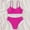 Z-242Hot Pink, variant on FAOWME Toddler Kids Girls Two Piece Swimsuits Adjustable Straps Solid Color Comfortable Lightweight Bikini Sets For Beach Pool,Bu1,10-11 Years