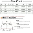 thumbnail image 3 of Hpapadks Casual Pants for Women Summer Vintage Solid High Waisted Stretchy Work Leisure Pockets Shorts Slacks for Women Coffee XL, 3 of 7