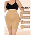 thumbnail image 2 of Scacto Tummy Control Shapewear for Women High Waisted Thigh Slimming Body Shaper Shorts, 2 of 6