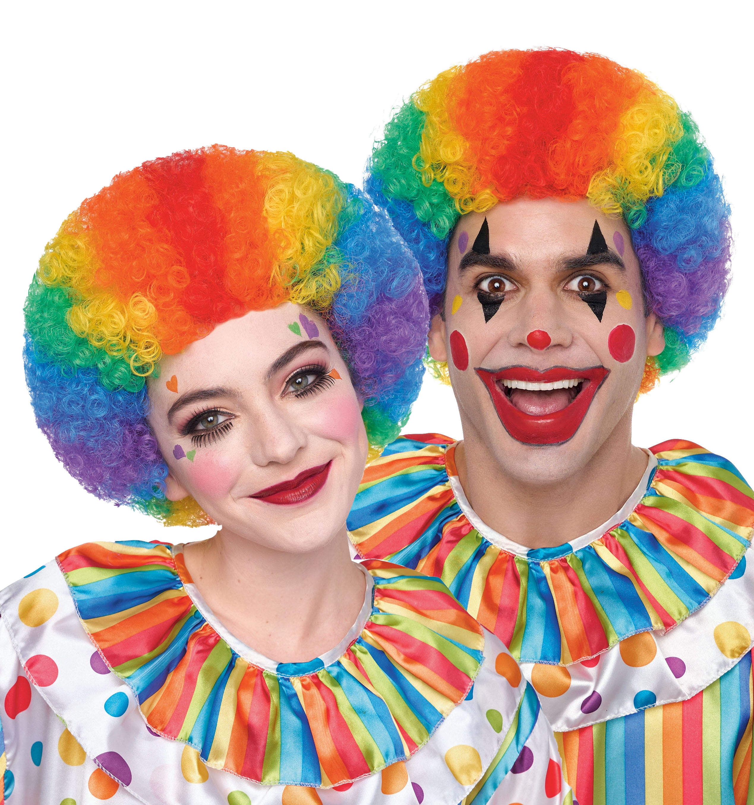 Way To Celebrate Clown Wig - Adult Halloween Costume Accessory