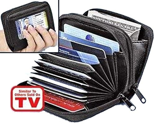 accordion card holder wallet