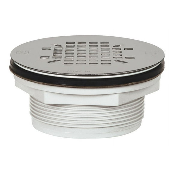 SHOWER DRAIN NOCLK PVC2" (Pack of 1)