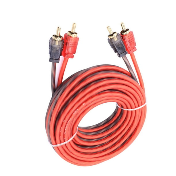 Speravity Cable de Audio portátil Universal para coche, altavoz de vehículo, Cable de Subwoofer, equipo de sonido automotriz, reparación, Vehículos, repuestos y accesorios Mis 5m