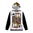 thumbnail image 2 of Sudadera con capucha con estampado 3D de naipes creativos para hombre, sudadera con estampado de póquer con personalidad, sudadera informal para primavera y otoño, 2 of 5