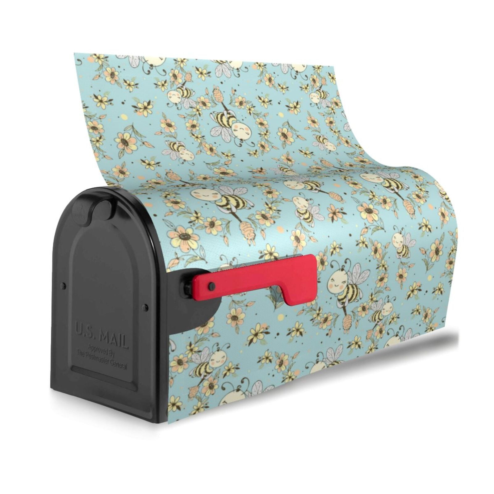 Kdxio Magnetic Mailbox Cover 21x18 in Mailbox Cover Outdoor Decoration Holiday Mailbox Covers for Home Garden Yard-21x18 in