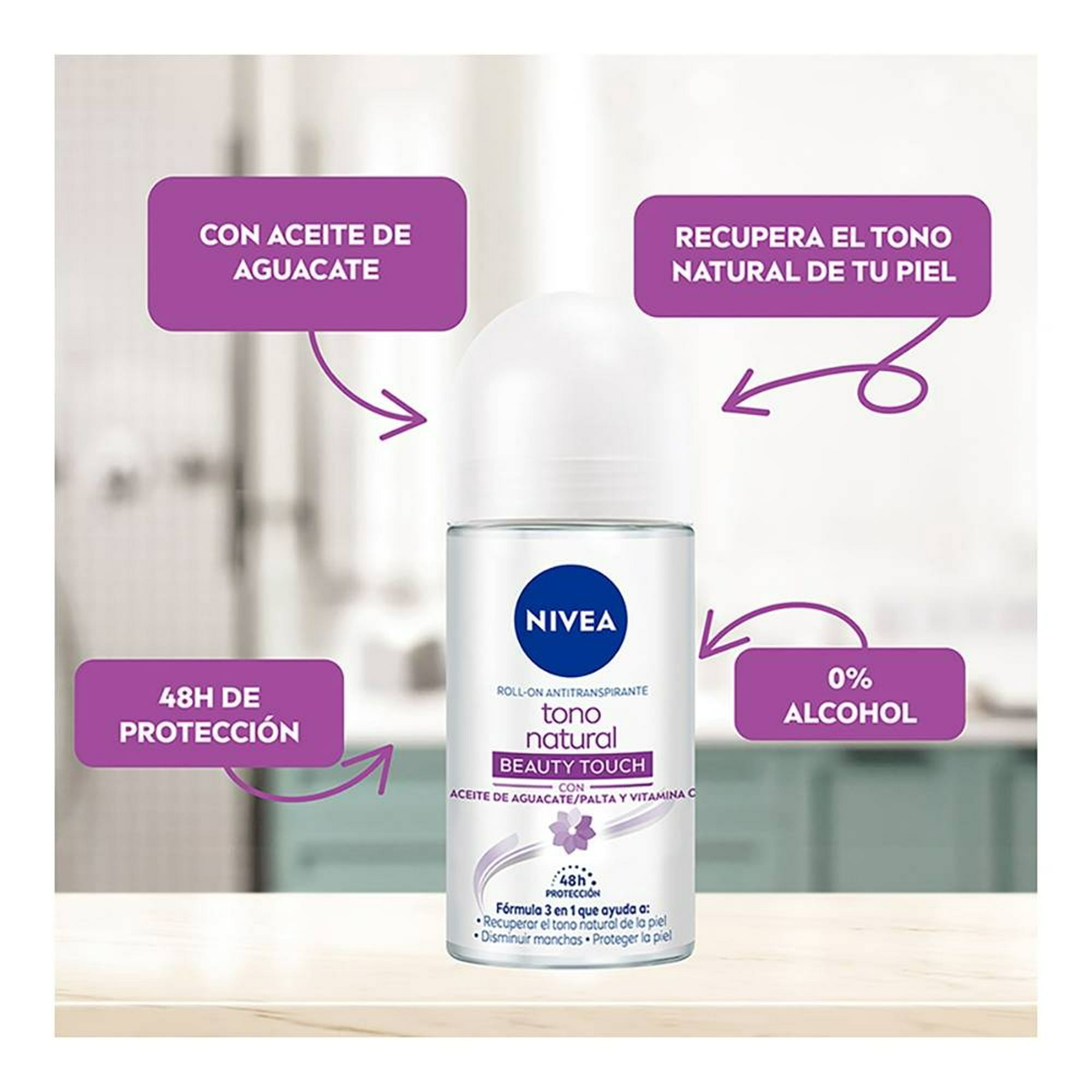 NIVEA Women Deodorant Roll-on Whitening 48h Protection 50ml