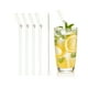 thumbnail image 1 of Uxcell 4 Pcs Popotes de Vidrio Reutilizables, Popote de Vidrio de 7.87" Resistente a los Golpes, Popotes Lindos y Transparentes para Whisky, Café, Jugo, Refrescos y Té, Rosa, 1 of 6
