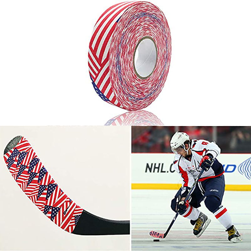 Lacrosse Cricket and Sport Training Brownrolly Hockey and Soccer Sports Tape Lacrosse Hockey Stick Tape Protective Athletic Tape for the Ice and Field