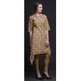 thumbnail image 5 of Bimba Brown Gerbera & Anemone Floral Printed Asymmetrical Kurti Tops For Women Indian Summer Dress Tunic XX-Large, 5 of 6