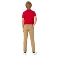 thumbnail image 2 of U.S. Polo Assn. Boys Short Sleeve Johnny Collar Shirt, Sizes 4-18, 2 of 3